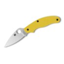 Spyderco UK Penknife Salt Yellow USA C94PYL