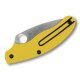 Spyderco UK Penknife Salt Yellow USA C94PYL