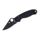 Spyderco Para 3 Salt Black G10 MagnaCut Black Blade USA...