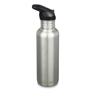 Klean Kanteen Classic Edelstahl Flip Cap 800ml brushed