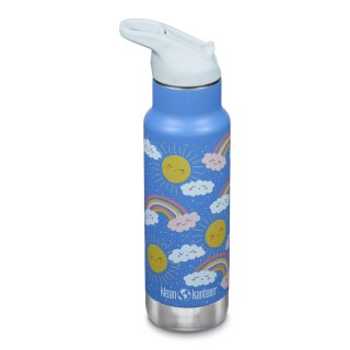 Klean Edelstahl Isolierflasche Kid Classic 355ml Flip Cap Rainbows