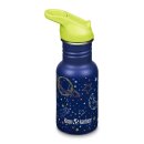 Kanteen Kid 356ml Flip Trinkflasche Kinder Planeten blau...