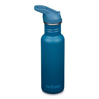 Klean Kanteen Trinkflasche Classic 532ml Flip Cap Corsair Dunkelblau