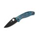 Spyderco Tenacious Titanium R.I.L. Disarray Finish D2 Black Blade PlainEdge