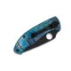 Spyderco Tenacious Titanium R.I.L. Disarray Finish D2 Black Blade PlainEdge