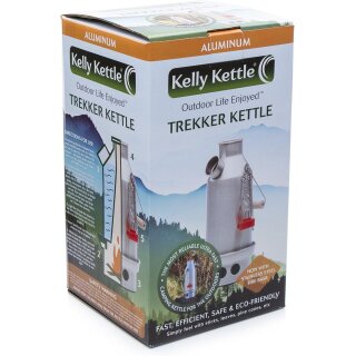 Trekker Kelly Kettle 0.6ltr (Aluminium) - Camping Kessel und Herd
