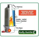 Trekker Kelly Kettle 0.6ltr (Aluminium) - Camping Kessel und Herd