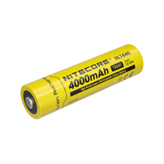 Nitecore Li-Ion Akku 18650, 4000mAh - NL1840