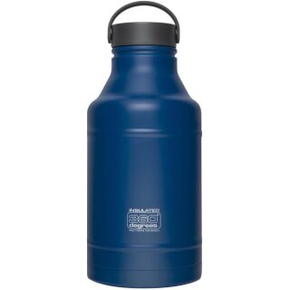 360 Degrees Growler Vacuum Isolierflasche Dark Blue 1,8l