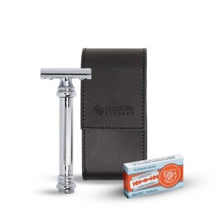 Merkur 38001 Rasier-Set, Rasierhobel, 10 Klingen Super Platinum