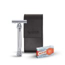Merkur 38001 Rasier-Set, Rasierhobel, 10 Klingen Super...
