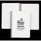 Modestone Wasserfestes Notizbuch aus Steinpapier 145x105mm, weiß