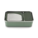 Klean Edelstahl Essensbehälter Lunchbox Rise 3er Set 1626ml dunkelgrün