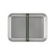 Klean Edelstahl Essensbehälter Lunchbox Rise 3er Set 1626ml dunkelgrün