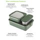 Klean Edelstahl Essensbehälter Lunchbox Rise 3er Set 1626ml dunkelgrün