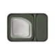 Klean Edelstahl Essensbehälter Lunchbox Rise 3er Set 1626ml dunkelgrün