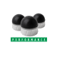 T4E Paintball Kugeln RUB Prec,Kaliber 0.68, 50 Stück Rubberballs bk