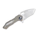 Kizer Mini Paragon Micarta Green