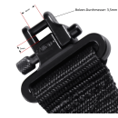 Allen Gewerhrriemen Cascade Neopren schwarz