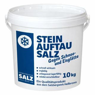 Quick Tau - Streugut gegen Eis und Schnee - Streusalz 10kg Eimer