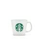 Starbucks Iconic Core Mug Tasse 12oz 356ml weiß mit grünem Logo
