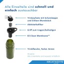 Katadyn BeFree AC Bottle 0.7L - Green Wasserfilter Trinkflasche