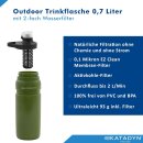 Katadyn BeFree AC Bottle 0.7L - Green Wasserfilter Trinkflasche