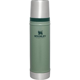 Stanley 1913 Classic Legendary Thermosflasche 0.59L - Thermos Hält 18 Stunden Heiß Oder Kalt - Edelstahl Thermoskanne - BPA-Frei - Spülmaschinenfest - Hammertone Green