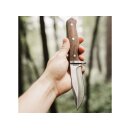 Magnum Walnut Drop Jagdmesser