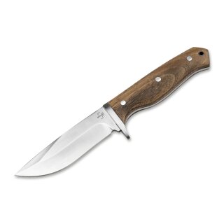 Böker Plus Walnut Drop Bushcraftmesser 14C28N