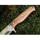 Böker Plus Walnut Drop Bushcraftmesser 14C28N