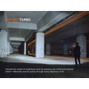 Fenix TK17 LED taktische Polizei Taschenlampe grau