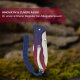 Victorinox Schweizer Taschenmesser Hunter Evoke Alox Blau/Rot Kordel