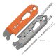 Kizer Pac Bar 10-in-1 Titan Multitool orange