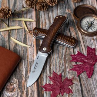 Cudeman Mini Pandora Juma N690Co Juma Maron Backlock Taschenmesser