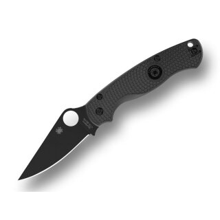 Spyderco Para Military 2 Lightweight CTS BD1N Black Blade USA