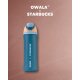 Limited Edition:Starbucks+Owala FreeSip Isolierflasche 710ml darkblue