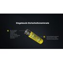 Nitecore Li-Ion Akku 18650, 4000mAh High Performance