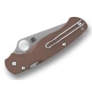 Spyderco Para Military 2 Lightweight CPM 15V Brown FRN...