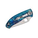 Spyderco Tenacious Titanium R.I.L. Disarray Finish D2...