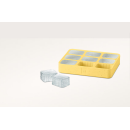 Nespresso Ice Cube Tray, Yuzu Eiswürfelform Gelb