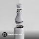 Stanley 1913 All Day Slim Trinkflasche  0.35L Thermosflasche Ash Grau