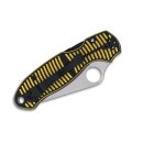 Spyderco Para 3 Salt Yellow & Black G10 Magnacut...