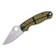 Spyderco Para 3 Salt Yellow & Black G10 Magnacut PlainEdge USA