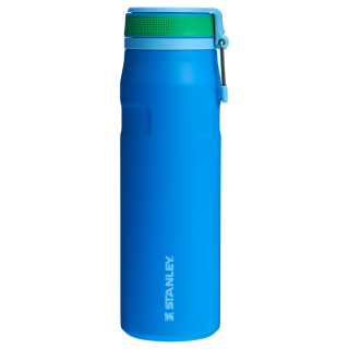 Stanley 1913 IceFlow Bottle Twist Flip 0.71L - Kühlt 17 Stunden - 4 Tage Eisgekühlt - Spülmaschinenfest - Recycelter Edelstahl - BPA Frei - Doppelwandige Vakuumisolierung - Azure