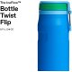 Stanley 1913 IceFlow Bottle Twist Flip 0.71L - Kühlt 17 Stunden - 4 Tage Eisgekühlt - Spülmaschinenfest - Recycelter Edelstahl - BPA Frei - Doppelwandige Vakuumisolierung - Azure