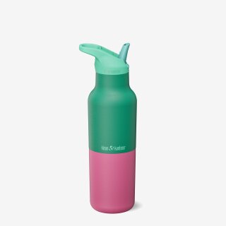 Klean Kanteen Rise Insulated Trinkflasche 473 ml Parakeet Kaleidoscope