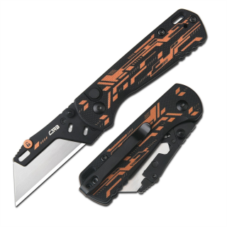 CJRBJ1967-BBK Boxer 2C, Black G10 Cuttermesser