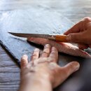 Opinel Taschenmesser Effilé 12 Olivenholz -Neu - für Fischfilet