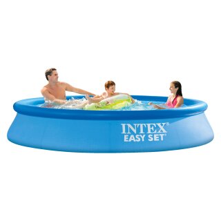 INTEX Easy Set XL Garten-Pool 305 x 61 cm, 3.077 l, blau, ab 6 Jahren